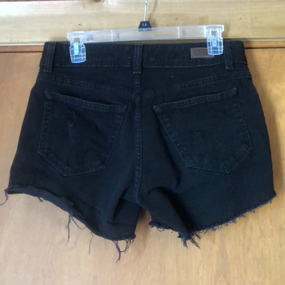 Riders by Lee black distressed cut off shorts - Picture 4 of 7